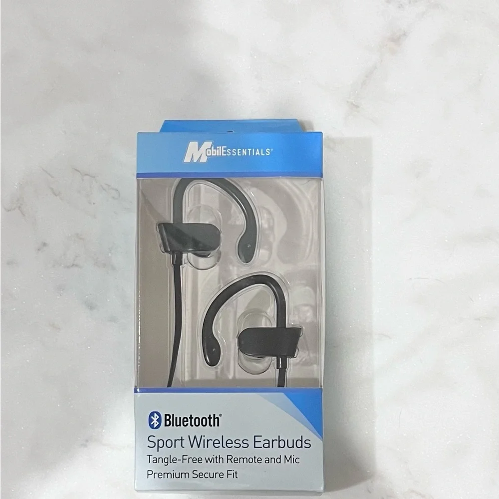 Bluetooth Sport Earbuds Bundle w/ Lightning cable (7ft)